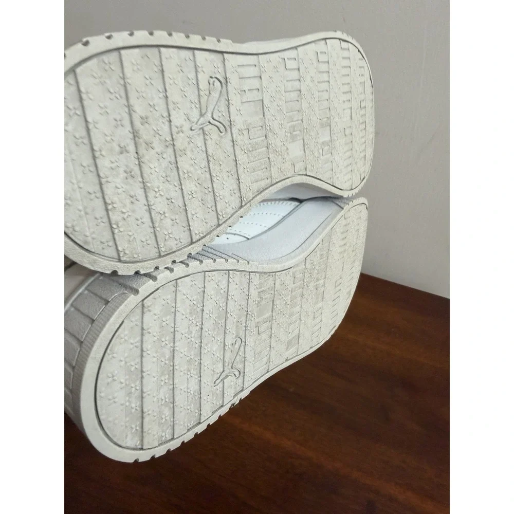 PUMA Women's Carina 2.0 White Leather Casual Sneakers Shoes Size 7.5